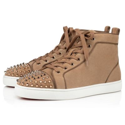 Zapatillas Lou Spikes Orlato Christian Louboutin Hombre - Marrom - 1205100CM6S